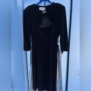 Black Velvet Dress